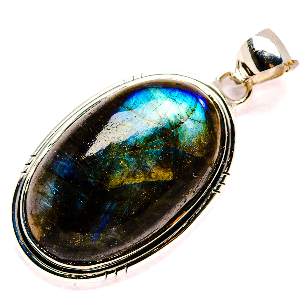 Labradorite Pendants handcrafted by Anasilvercos - PD35753 - Photo 2