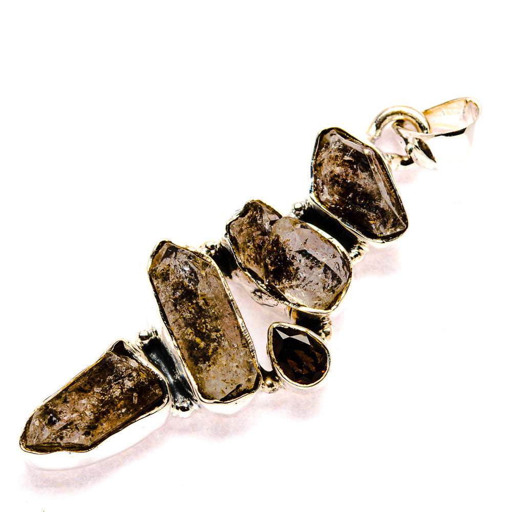 Herkimer Diamond Pendants handcrafted by Anasilvercos - PD35766 - Photo 2