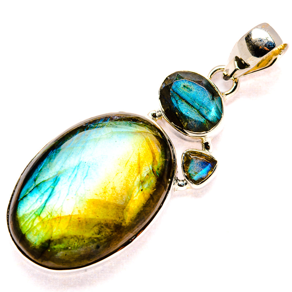 Labradorite Pendants handcrafted by Anasilvercos - PD35788 - Photo 2