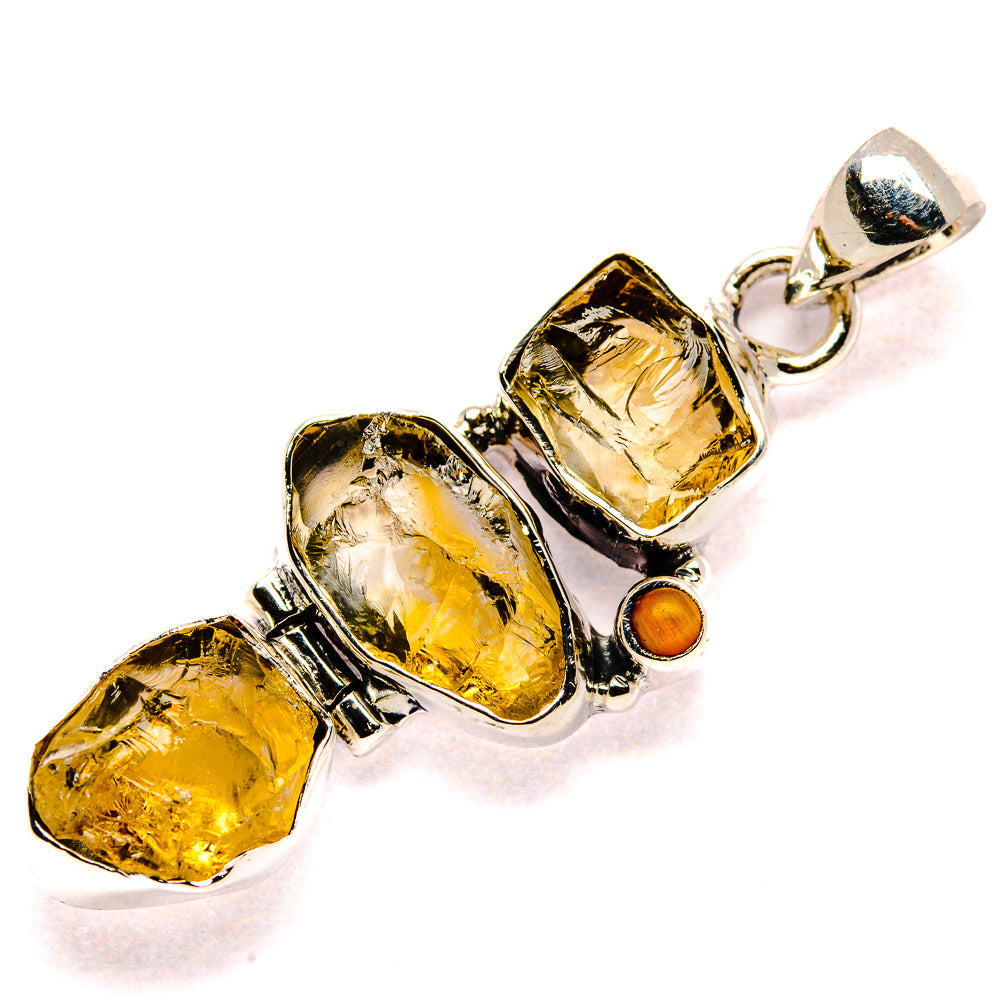 Citrine Pendants handcrafted by Anasilvercos - PD35792 - Photo 2