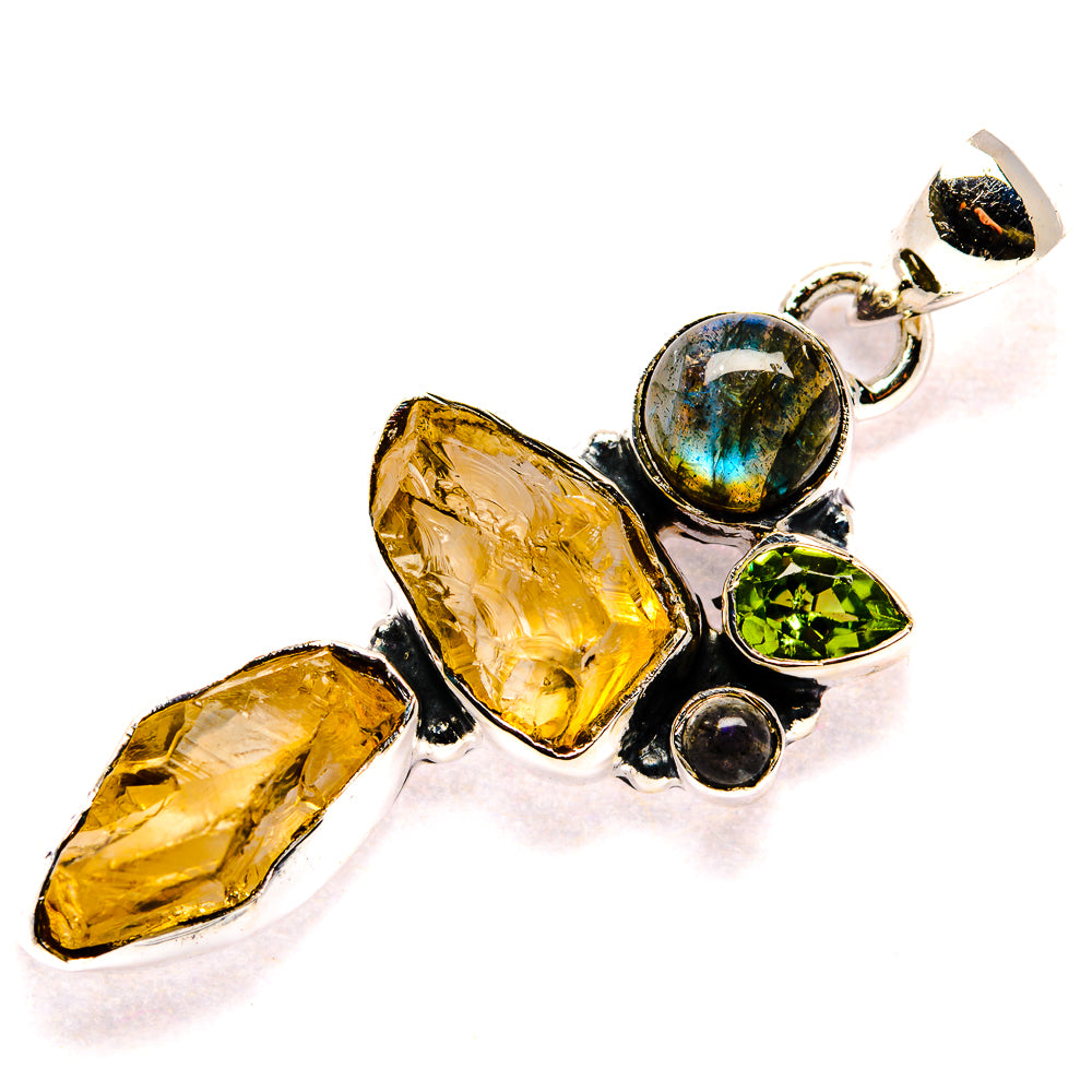 Citrine Pendants handcrafted by Anasilvercos - PD35793 - Photo 2