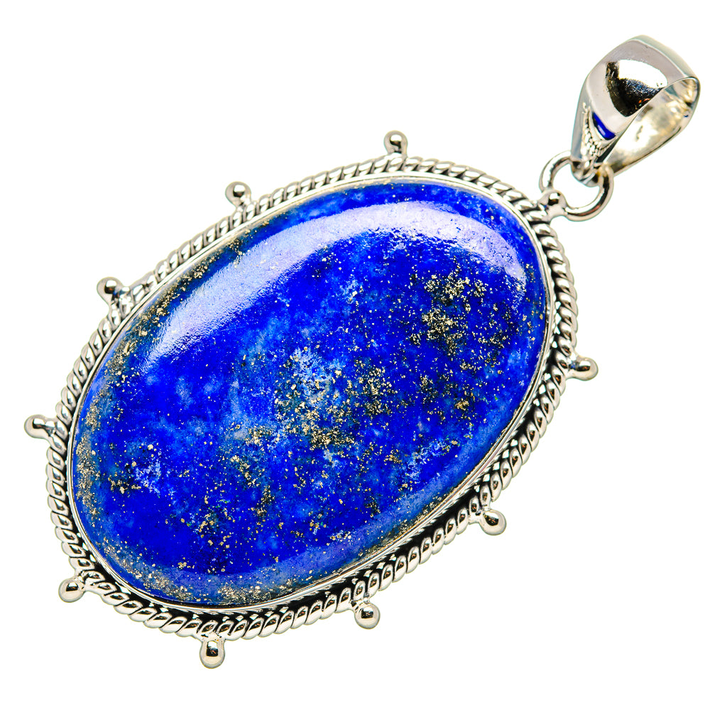 Lapis Lazuli Pendants handcrafted by Anasilvercos - PD35800 - Photo 2