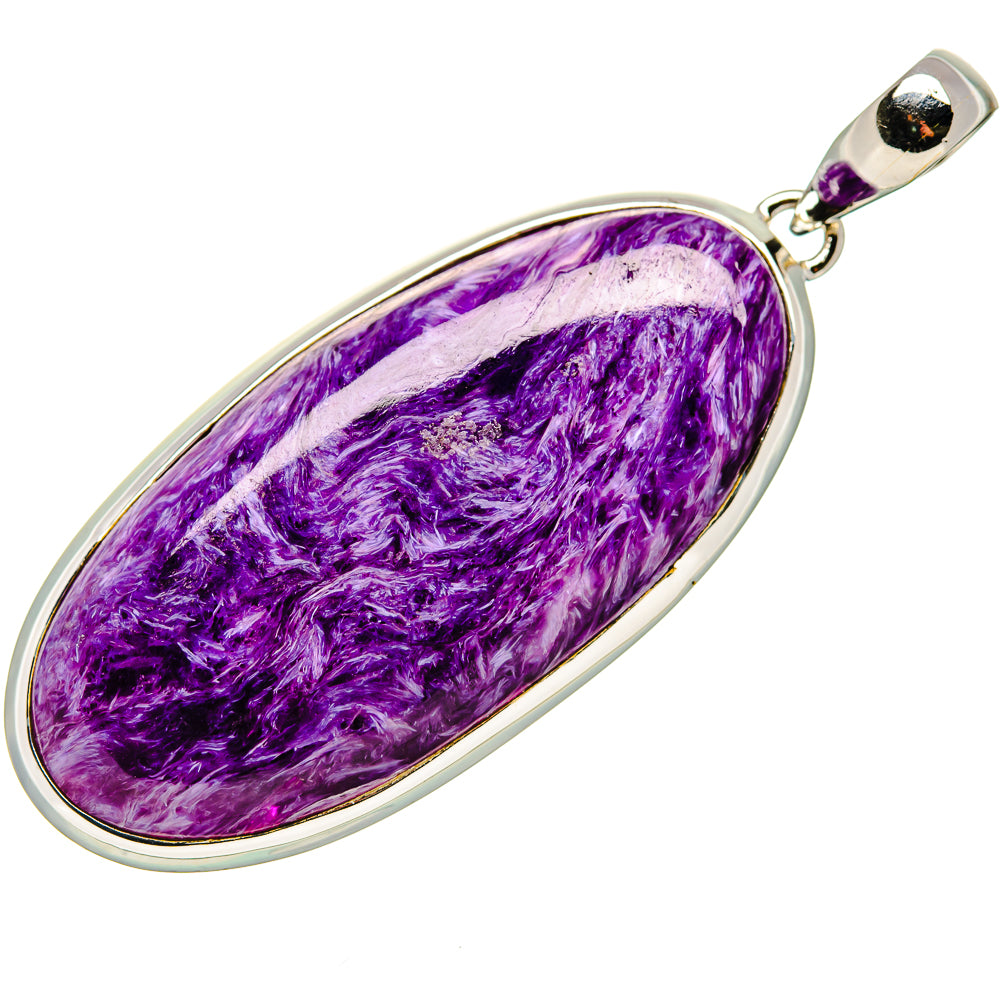 Charoite Pendants handcrafted by Anasilvercos - PD35802 - Photo 2