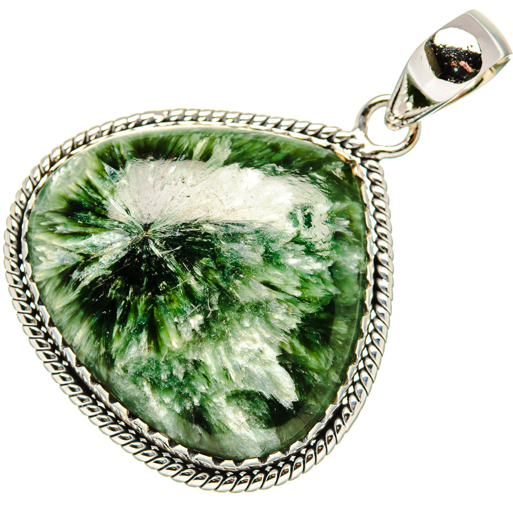Seraphinite Pendants handcrafted by Anasilvercos - PD35808 - Photo 2