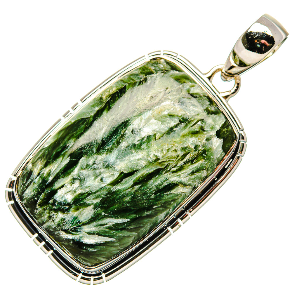 Seraphinite Pendants handcrafted by Anasilvercos - PD35814 - Photo 2