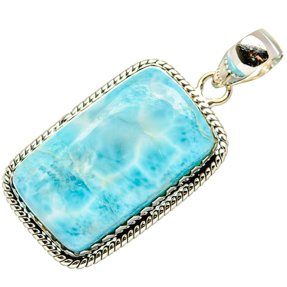 Larimar Pendants handcrafted by Anasilvercos - PD35820 - Photo 2