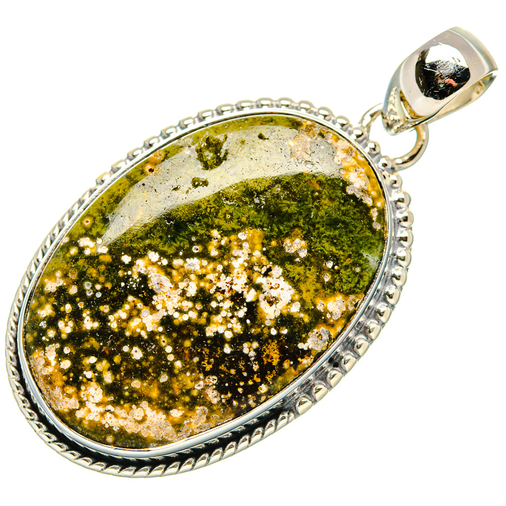 Ocean Jasper Pendants handcrafted by Anasilvercos - PD35827 - Photo 2