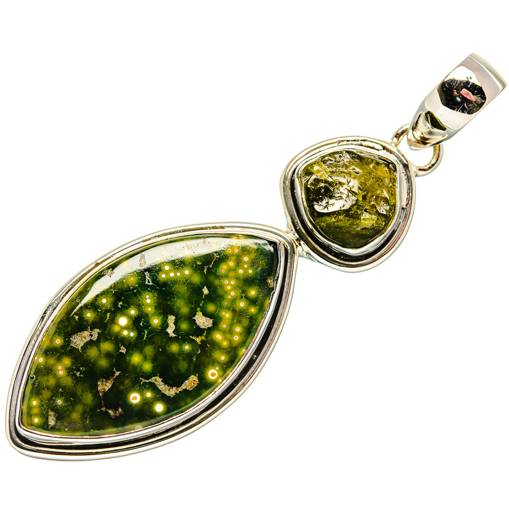 Ocean Jasper Pendants handcrafted by Anasilvercos - PD35841 - Photo 2