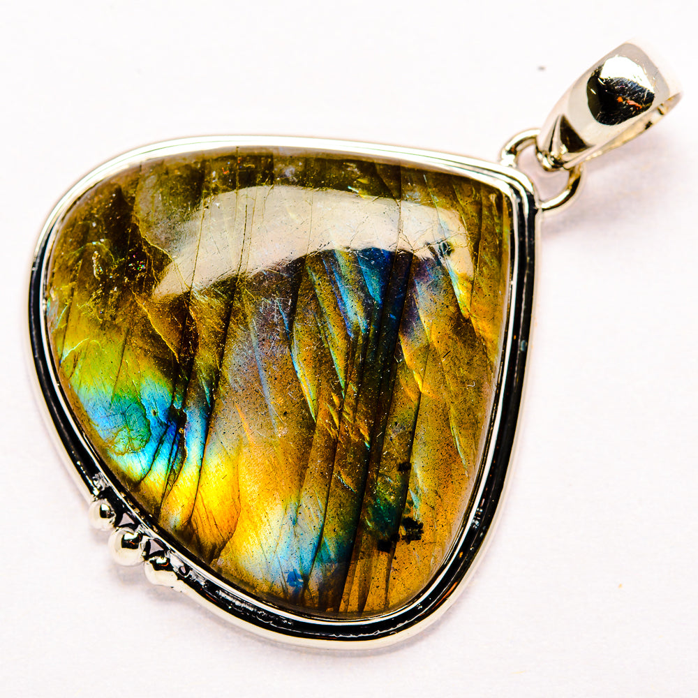 Labradorite Pendants handcrafted by Anasilvercos - PD35849 - Photo 2