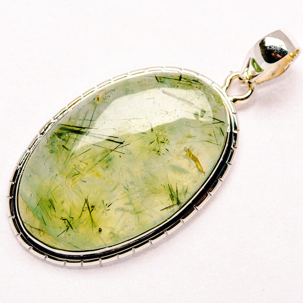 Prehnite Pendants handcrafted by Anasilvercos - PD35852 - Photo 2