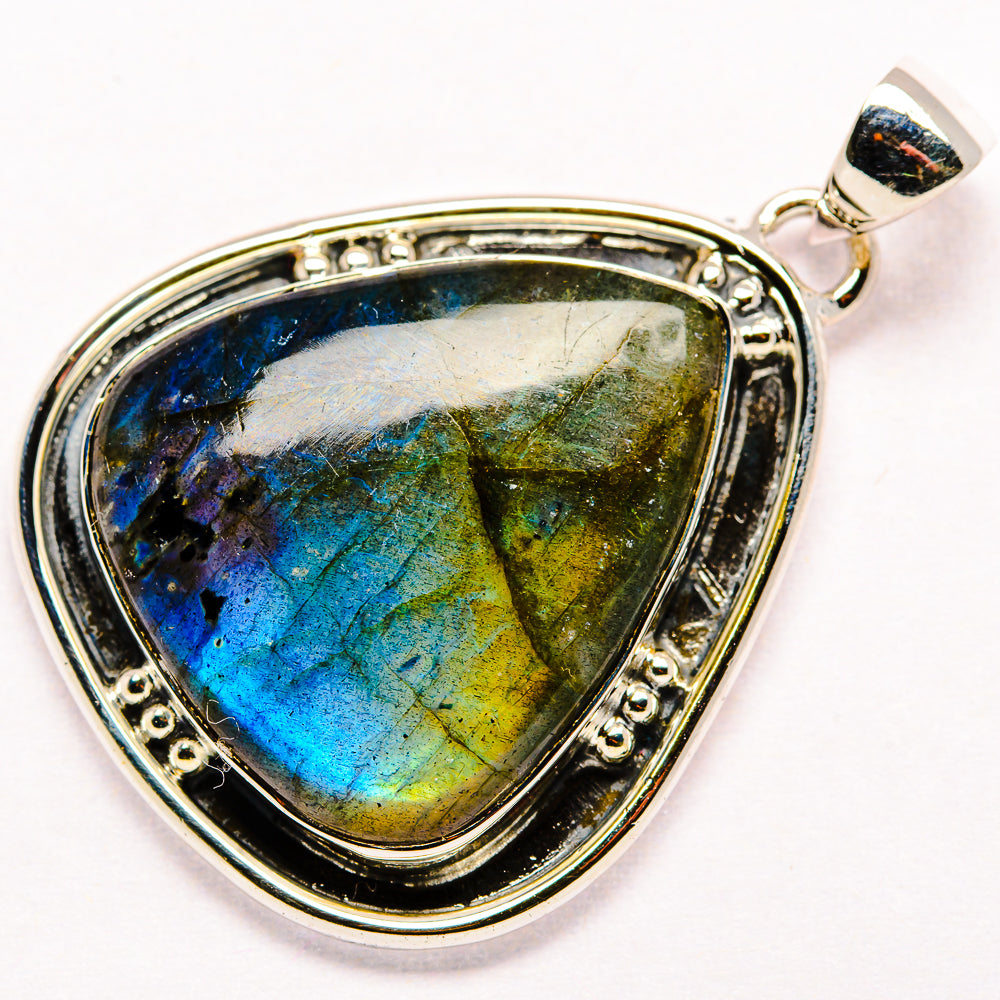Labradorite Pendants handcrafted by Anasilvercos - PD35854 - Photo 2