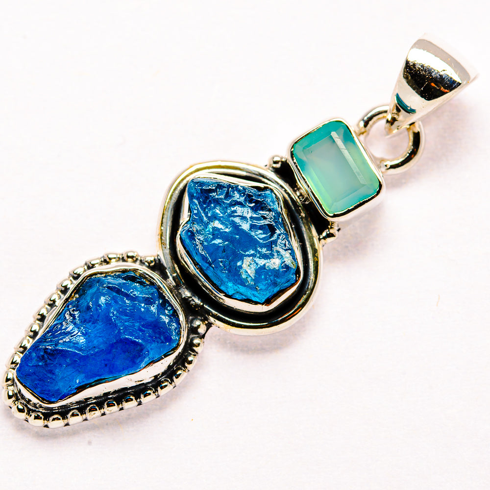 Apatite Pendants handcrafted by Anasilvercos - PD35859 - Photo 2