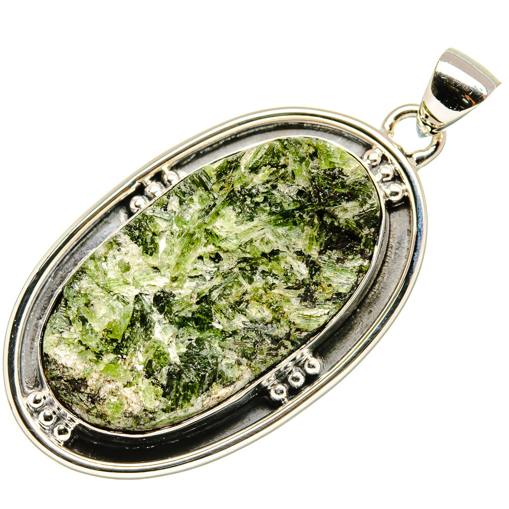 Green Fuchsite Pendants handcrafted by Anasilvercos - PD35894 - Photo 2