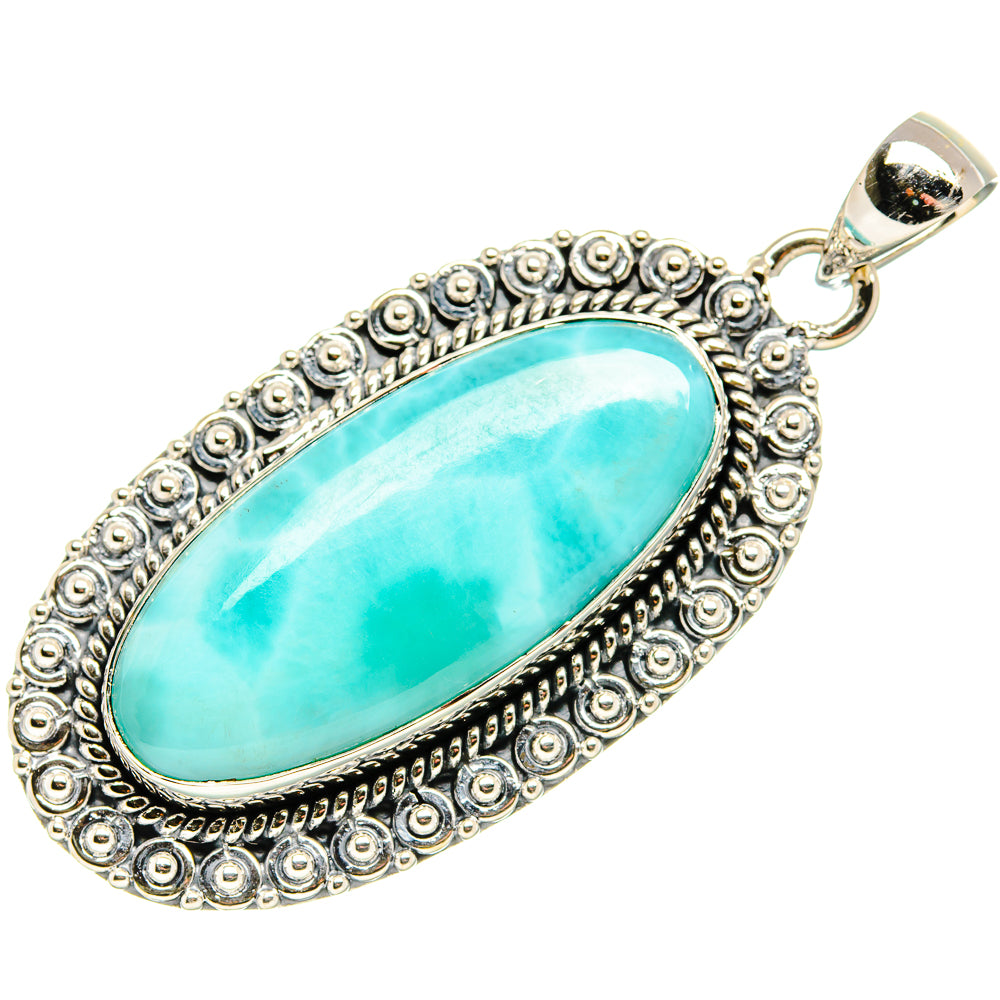 Larimar Pendants handcrafted by Anasilvercos - PD35905 - Photo 2