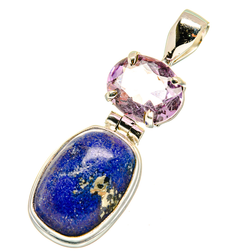 Lapis Lazuli Pendants handcrafted by Anasilvercos - PD3591