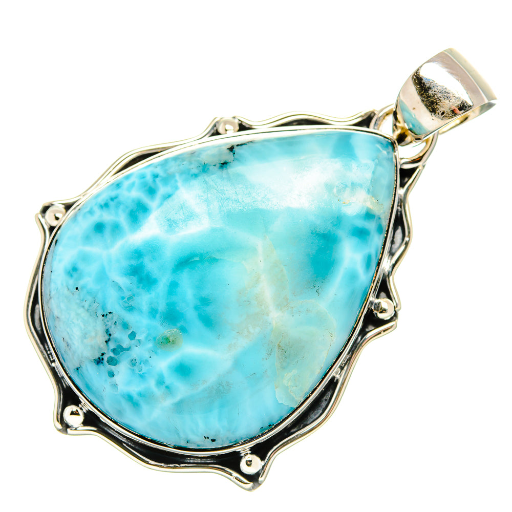 Larimar Pendants handcrafted by Anasilvercos - PD35910 - Photo 2