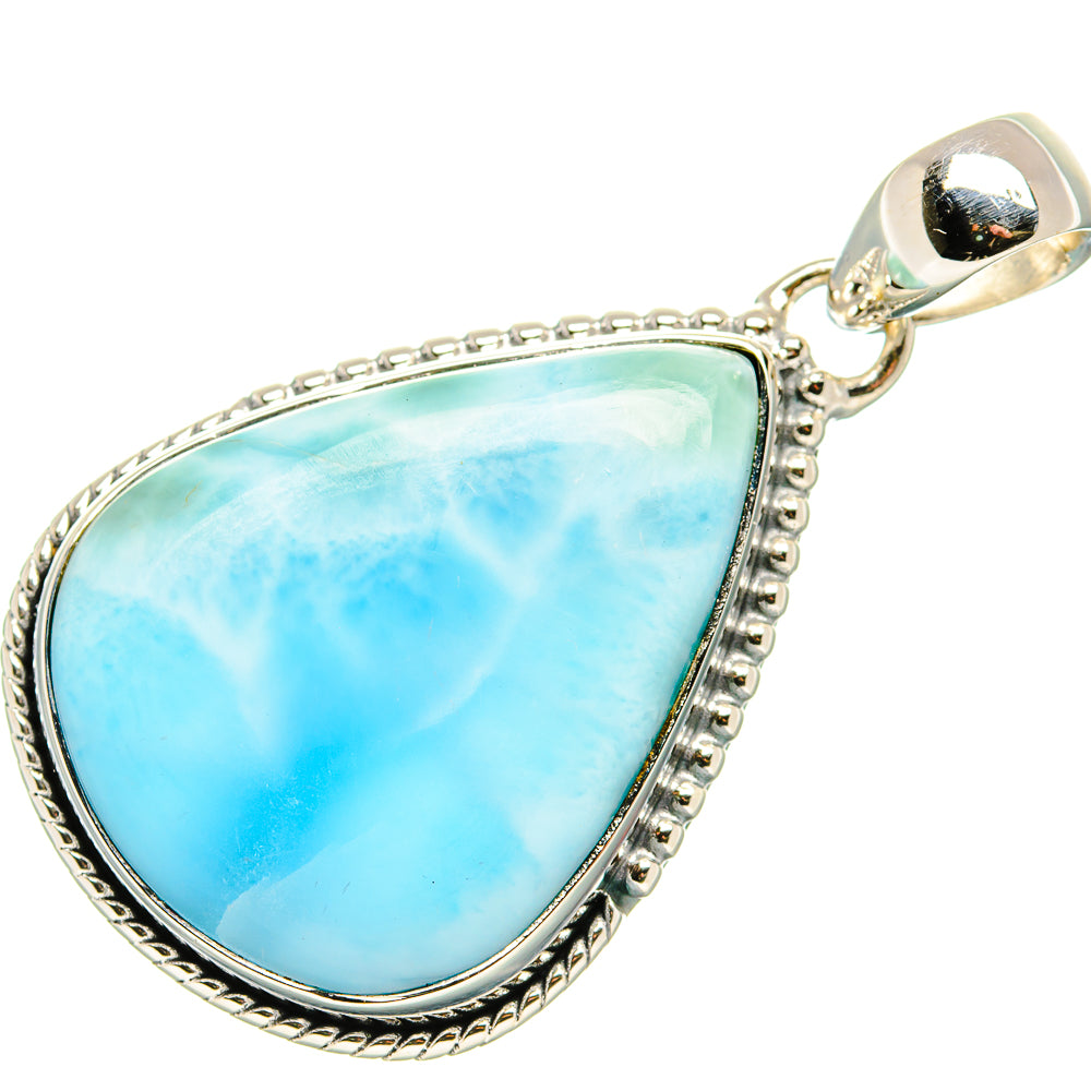 Larimar Pendants handcrafted by Anasilvercos - PD35930 - Photo 2
