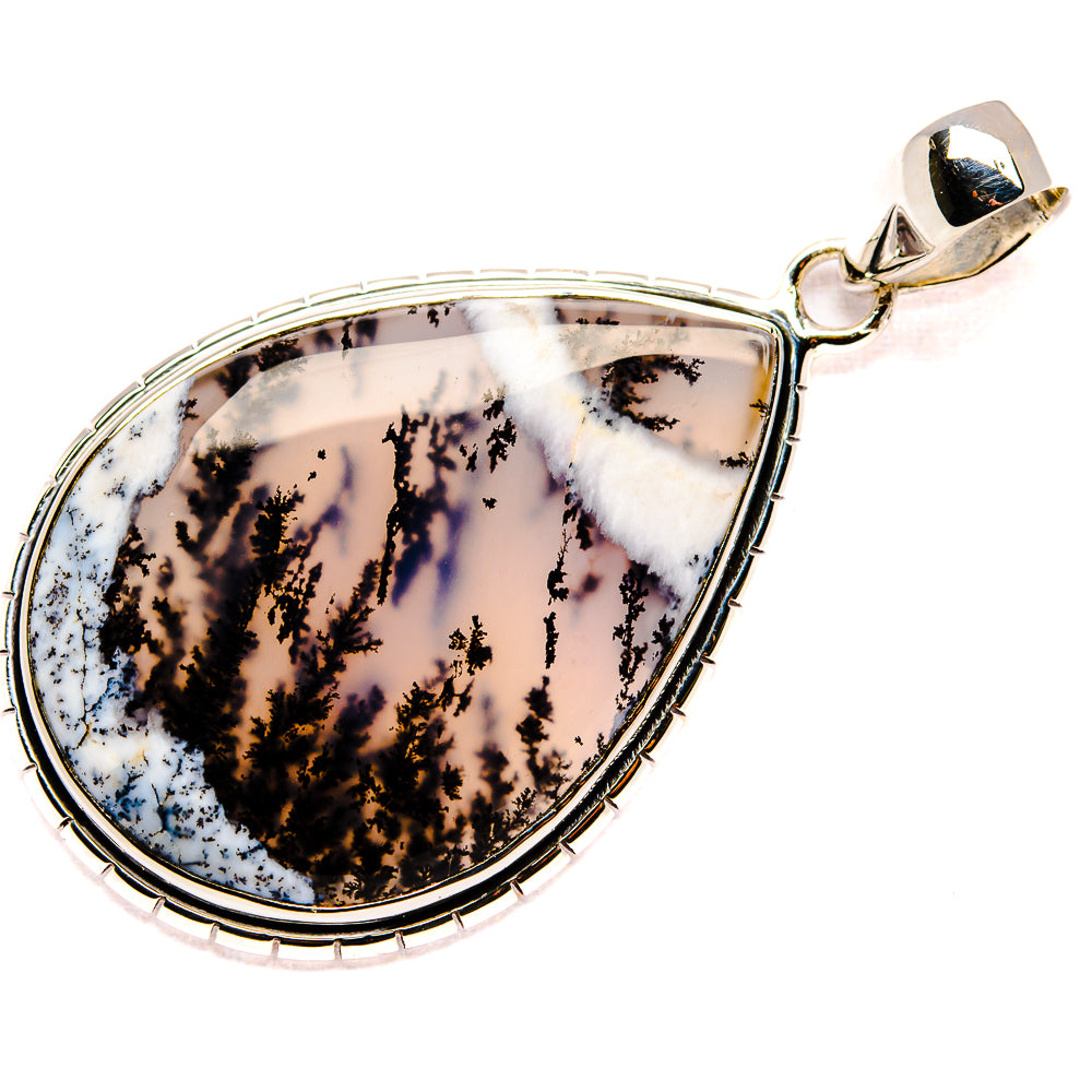 Dendritic Opal Pendants handcrafted by Anasilvercos - PD35946 - Photo 2