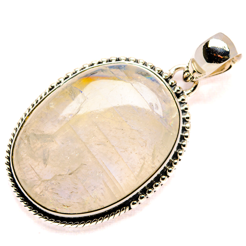 Rainbow Moonstone Pendants handcrafted by Anasilvercos - PD35950 - Photo 2