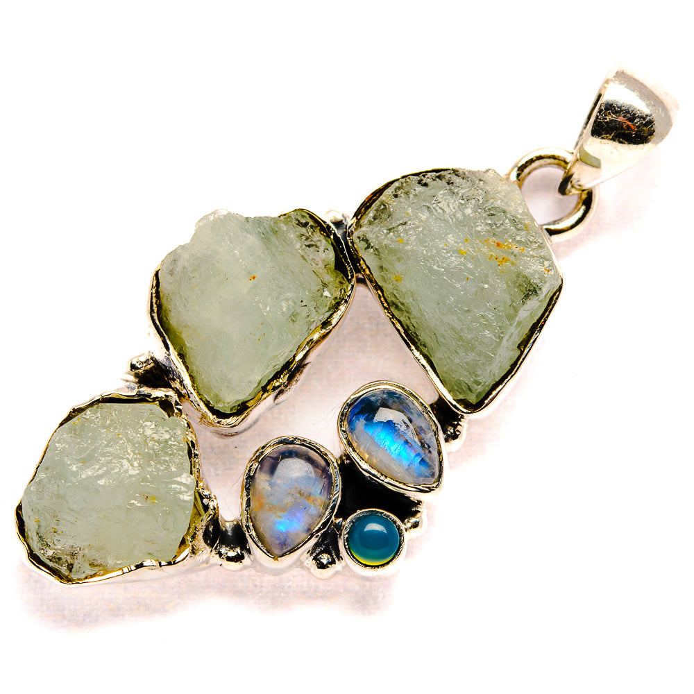 Aquamarine Pendants handcrafted by Anasilvercos - PD35960 - Photo 2