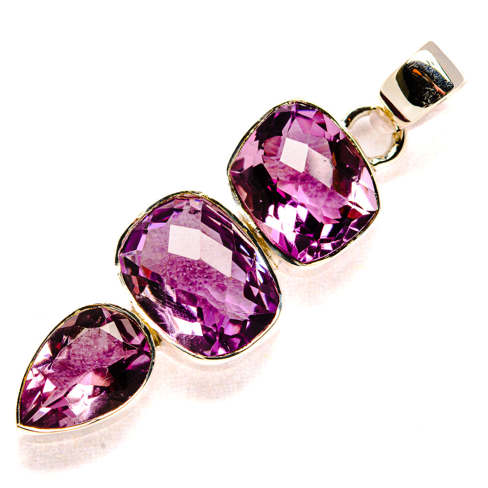 Amethyst Pendants handcrafted by Anasilvercos - PD35970 - Photo 2