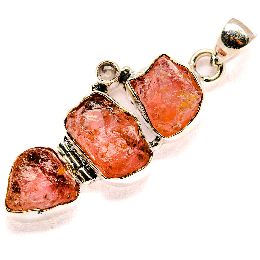 Rose Quartz Pendants handcrafted by Anasilvercos - PD35979 - Photo 2