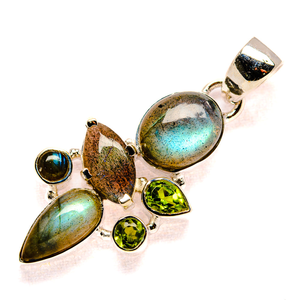 Labradorite Pendants handcrafted by Anasilvercos - PD35989 - Photo 2