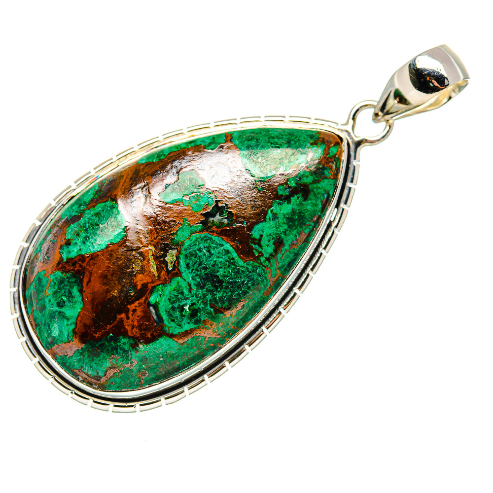 Malachite Pendants handcrafted by Anasilvercos - PD36001 - Photo 2
