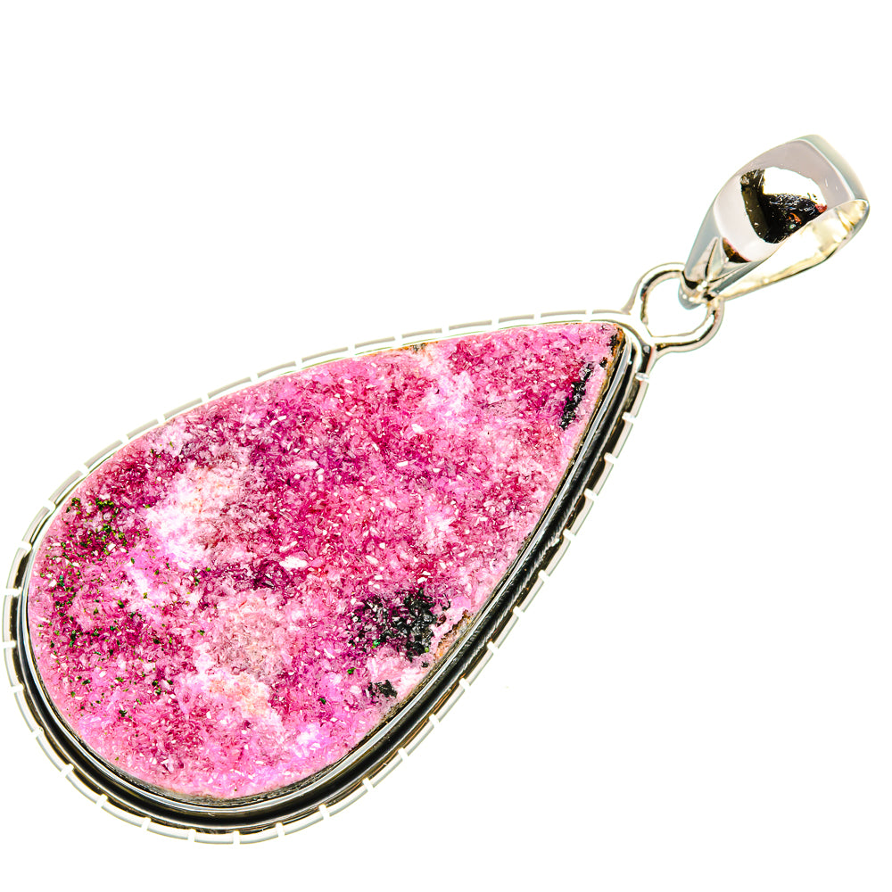 Cobalto Calcite Crystal Pendants handcrafted by Anasilvercos - PD36005 - Photo 2