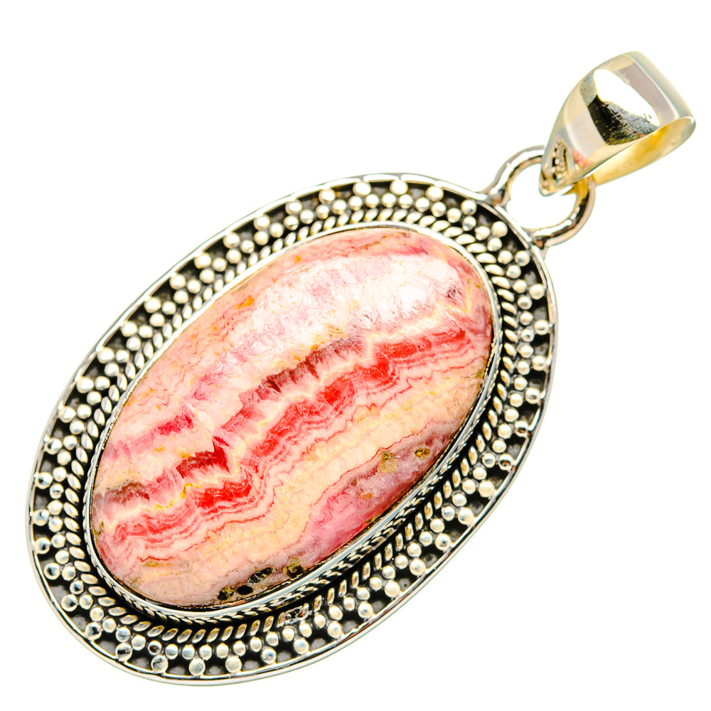 Rhodochrosite Pendants handcrafted by Anasilvercos - PD36016 - Photo 2