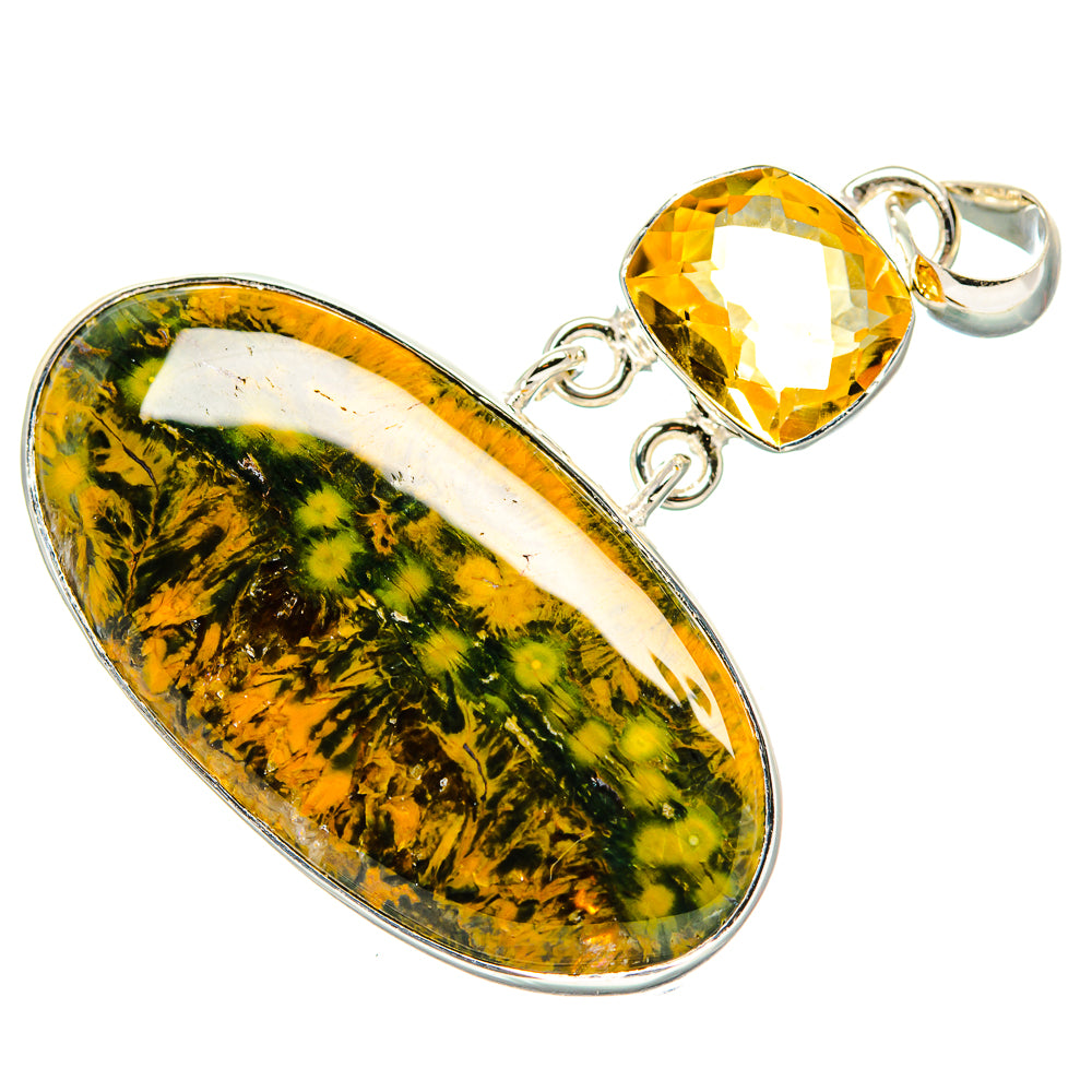 Ocean Jasper Pendants handcrafted by Anasilvercos - PD36035 - Photo 2