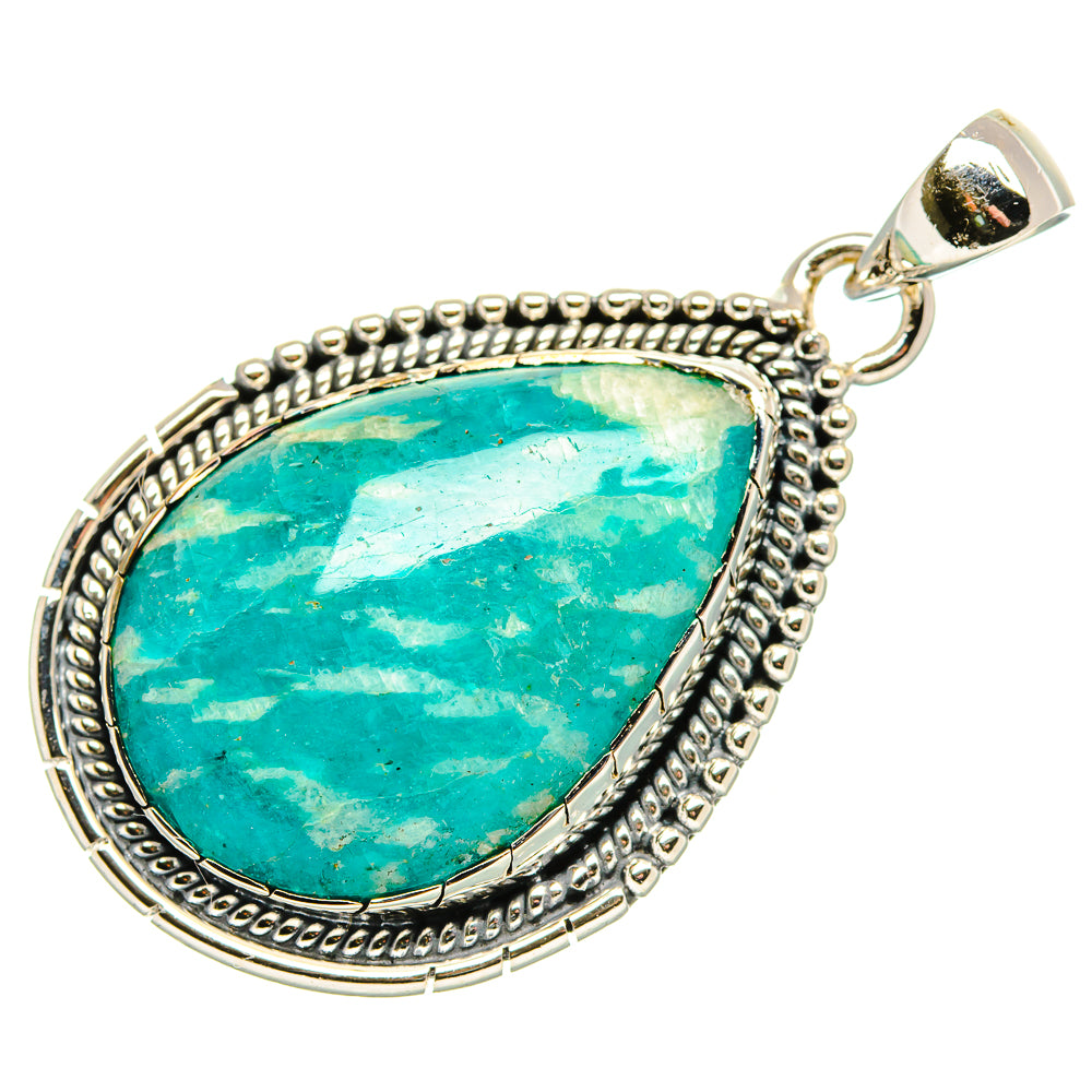 Amazonite Pendants handcrafted by Anasilvercos - PD36040 - Photo 2