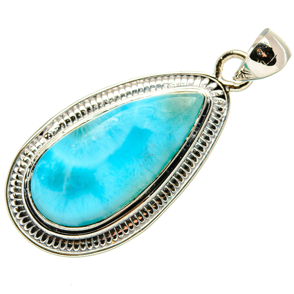 Larimar Pendants handcrafted by Anasilvercos - PD36041 - Photo 2