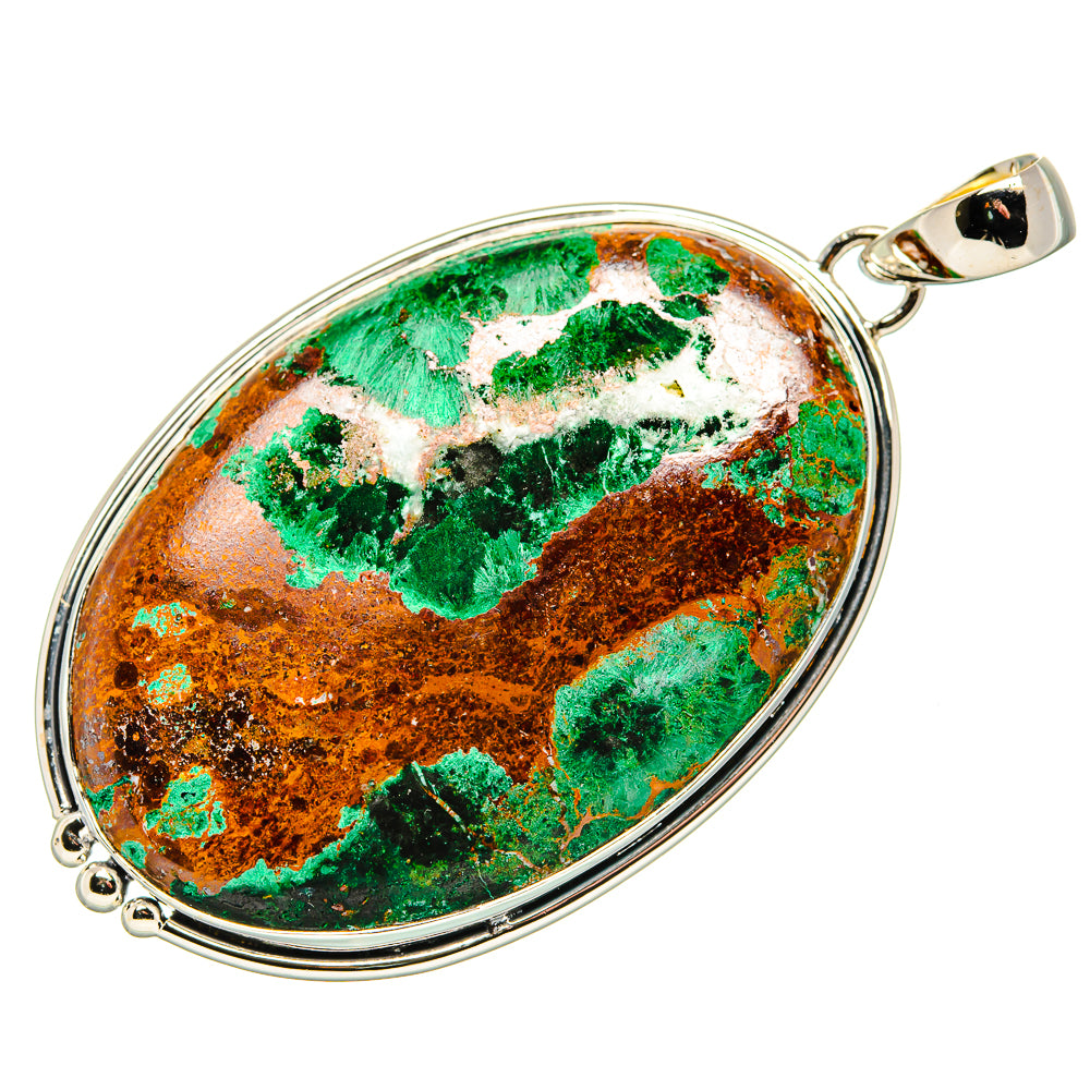 Malachite Pendants handcrafted by Anasilvercos - PD36044 - Photo 2