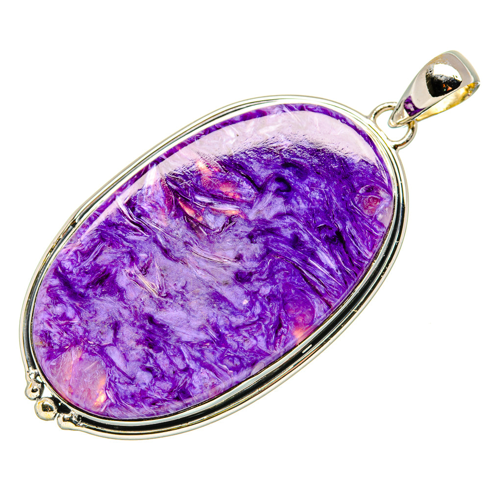 Charoite Pendants handcrafted by Anasilvercos - PD36048 - Photo 2