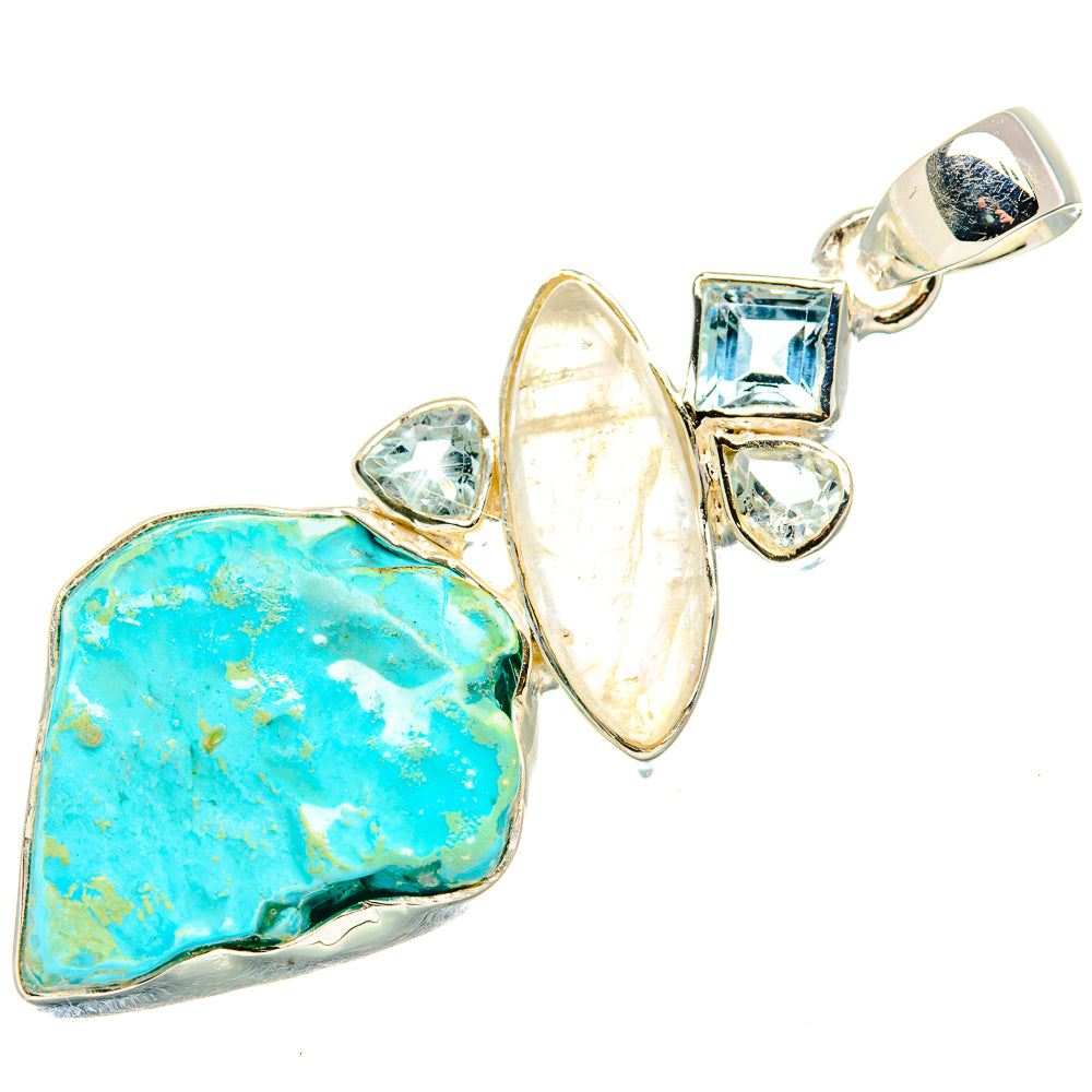 Larimar Pendants handcrafted by Anasilvercos - PD36050 - Photo 2