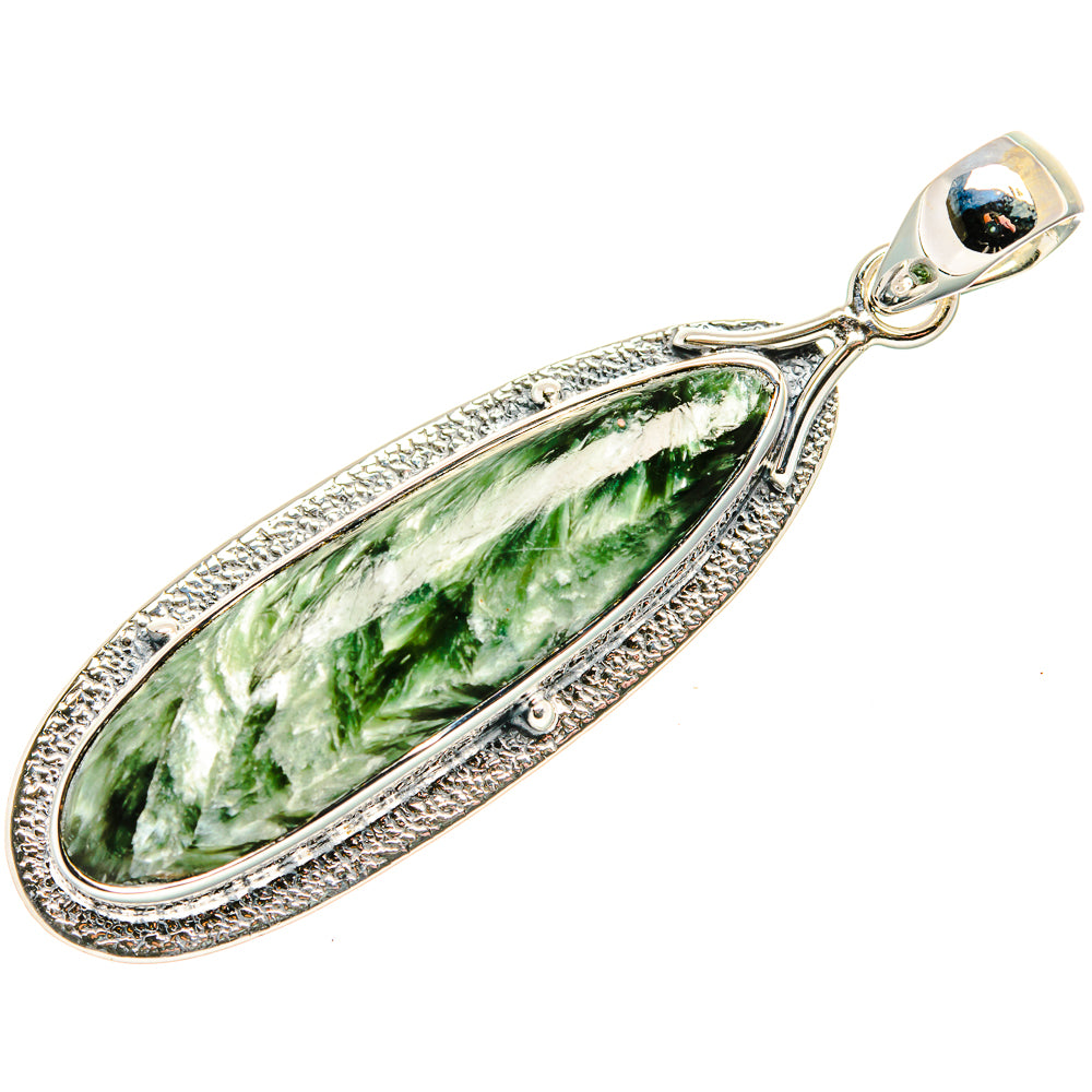 Seraphinite Pendants handcrafted by Anasilvercos - PD36052 - Photo 2
