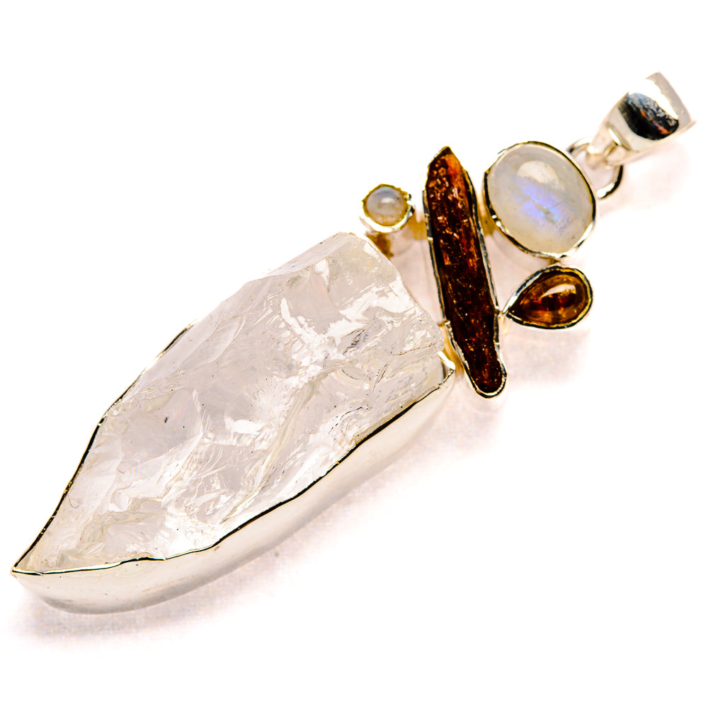 Rainbow Moonstone Pendants handcrafted by Anasilvercos - PD36055 - Photo 2