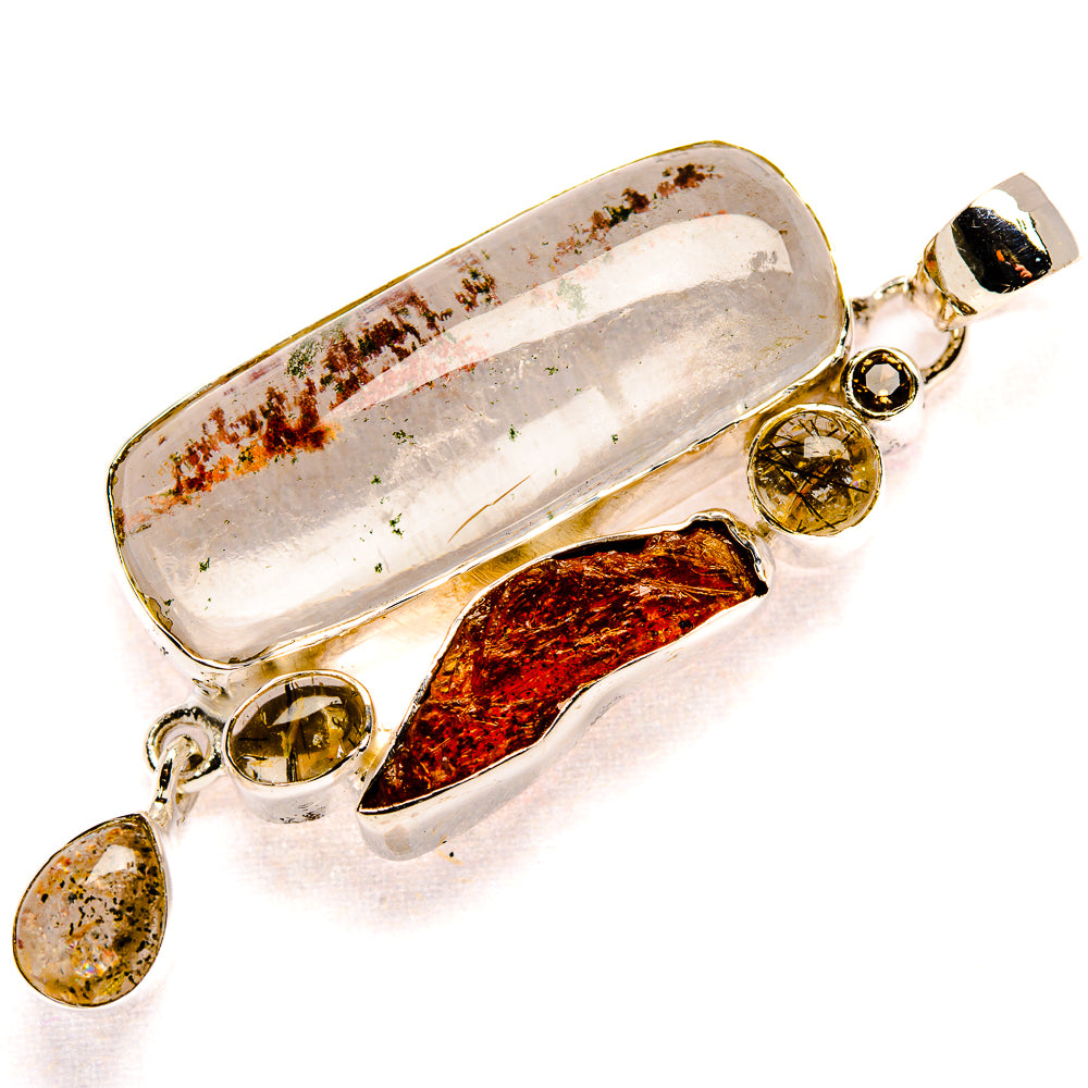 Garden Quartz Pendants handcrafted by Anasilvercos - PD36058 - Photo 2