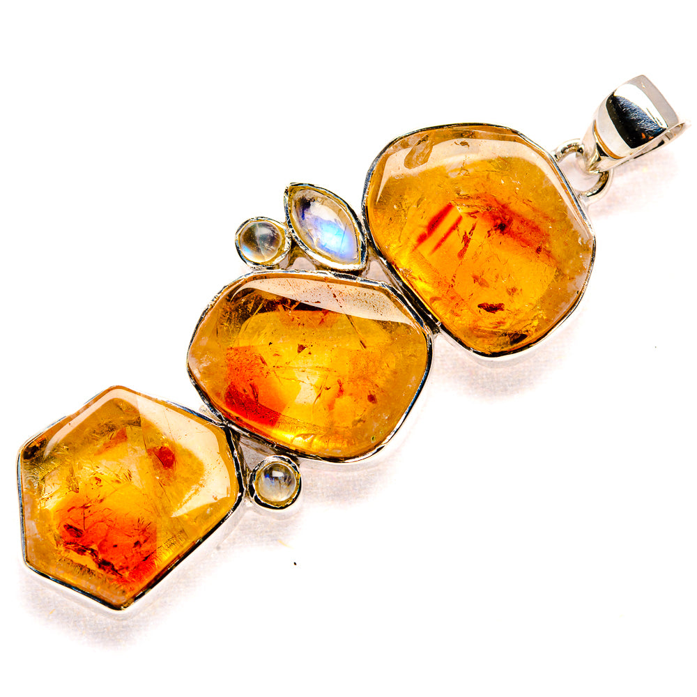 Citrine Pendants handcrafted by Anasilvercos - PD36060 - Photo 2