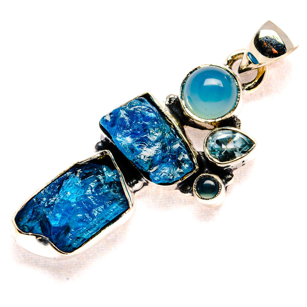 Apatite Pendants handcrafted by Anasilvercos - PD36073 - Photo 2