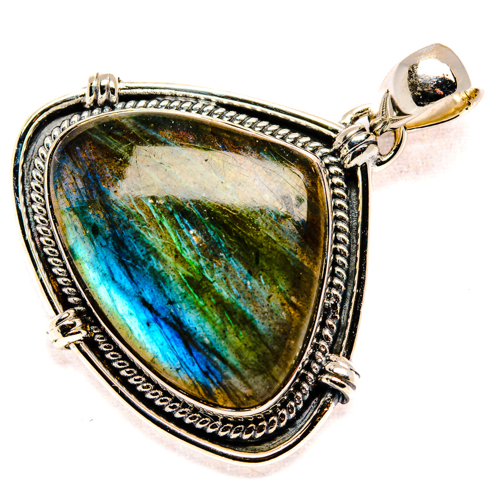 Labradorite Pendants handcrafted by Anasilvercos - PD36076 - Photo 2