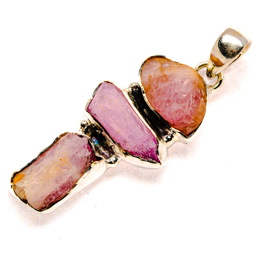 Kunzite Pendants handcrafted by Anasilvercos - PD36094 - Photo 2