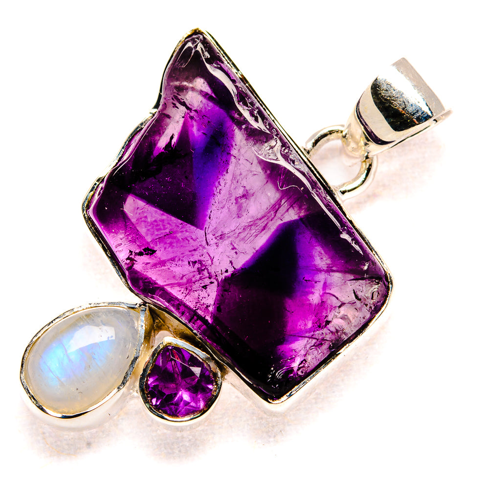 Amethyst Pendants handcrafted by Anasilvercos - PD36099 - Photo 2