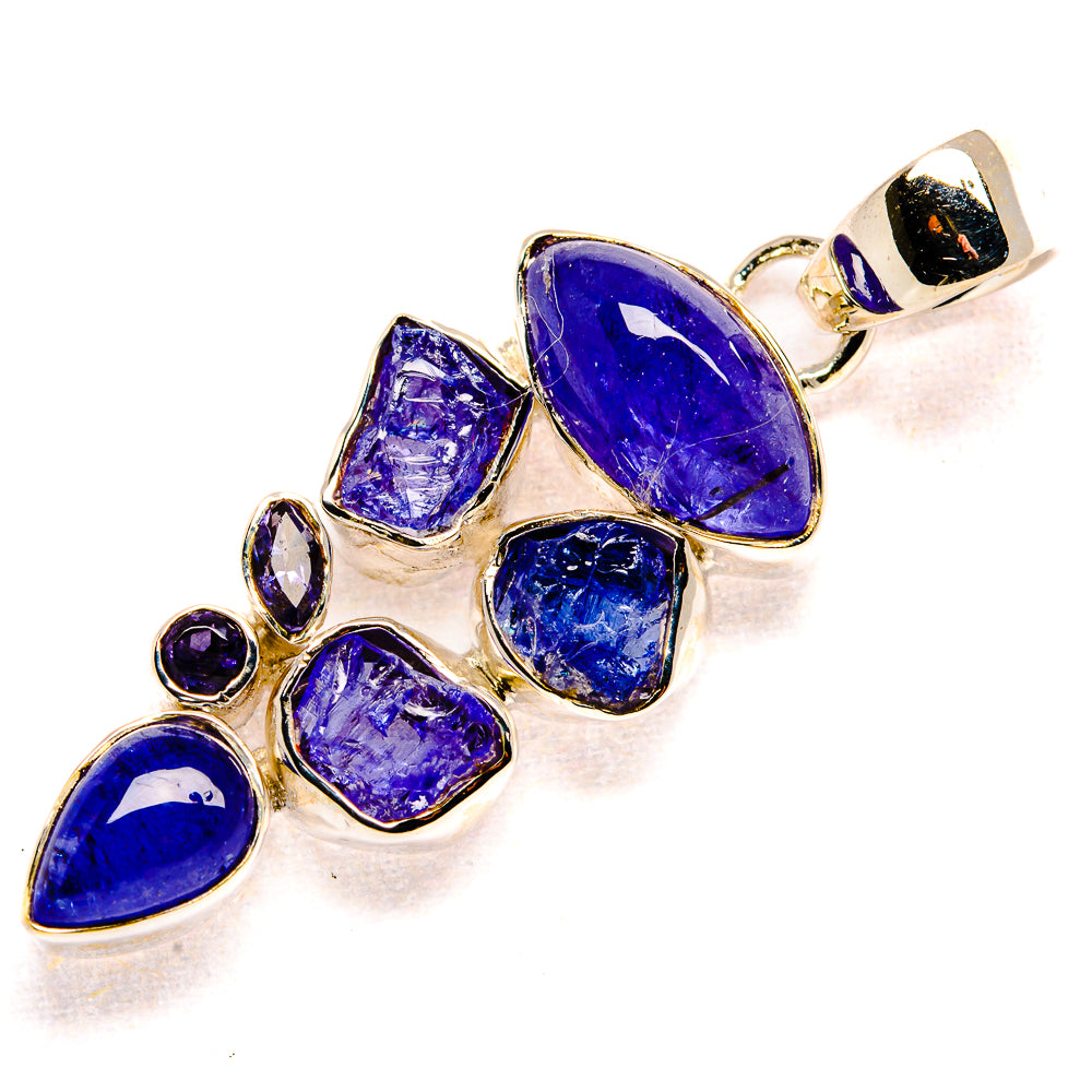 Tanzanite Pendants handcrafted by Anasilvercos - PD36102 - Photo 2