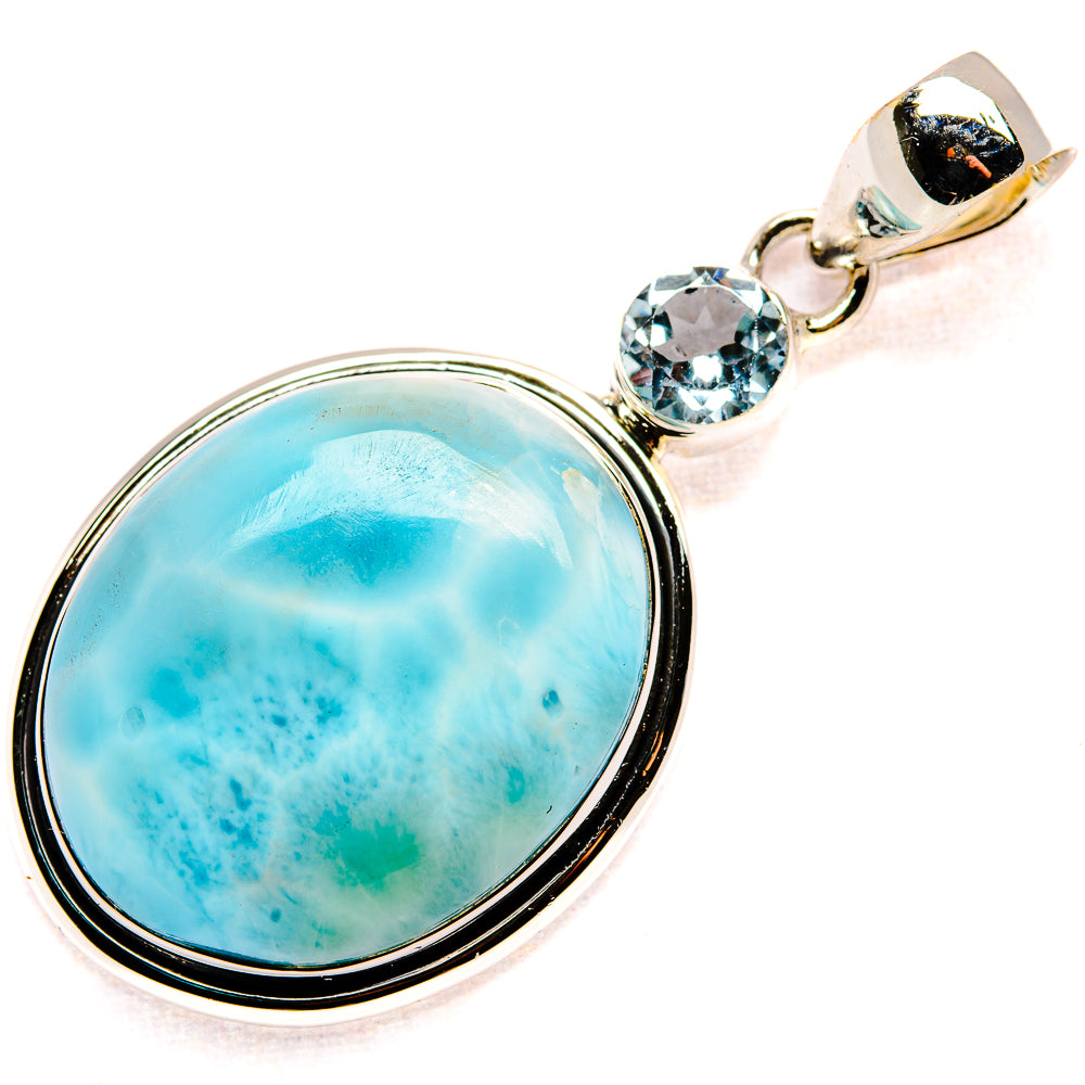 Larimar Pendants handcrafted by Anasilvercos - PD36110 - Photo 2