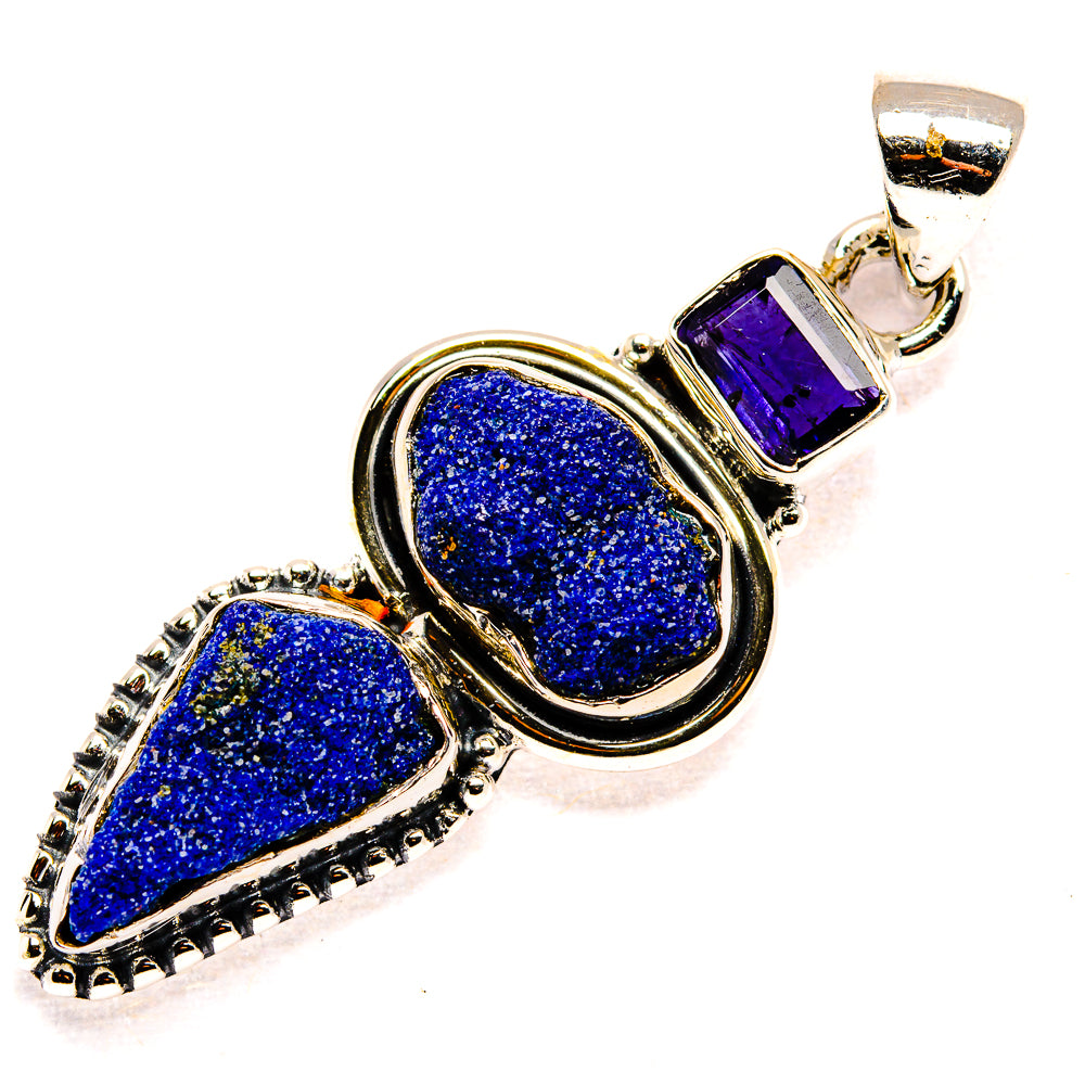 Azurite Pendants handcrafted by Anasilvercos - PD36114 - Photo 2
