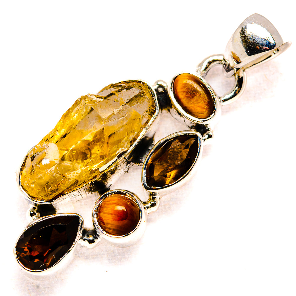 Citrine Pendants handcrafted by Anasilvercos - PD36117 - Photo 2