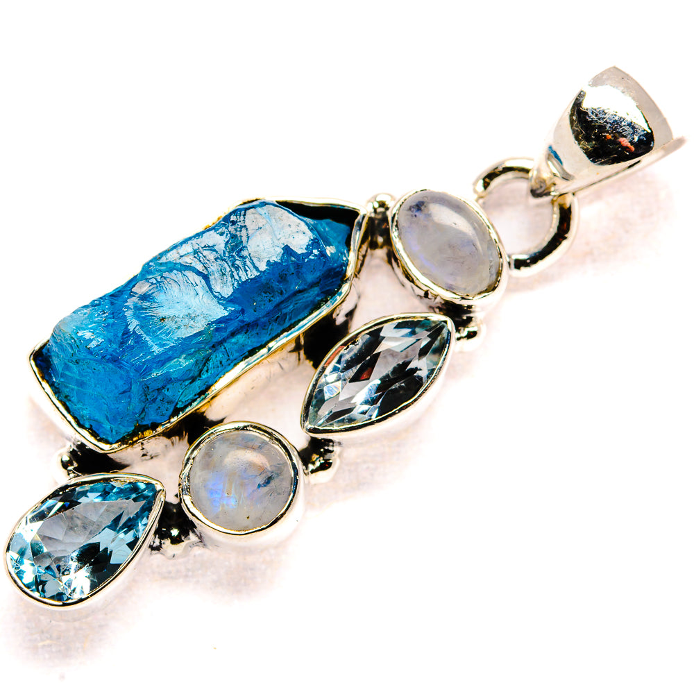 Apatite Pendants handcrafted by Anasilvercos - PD36118 - Photo 2
