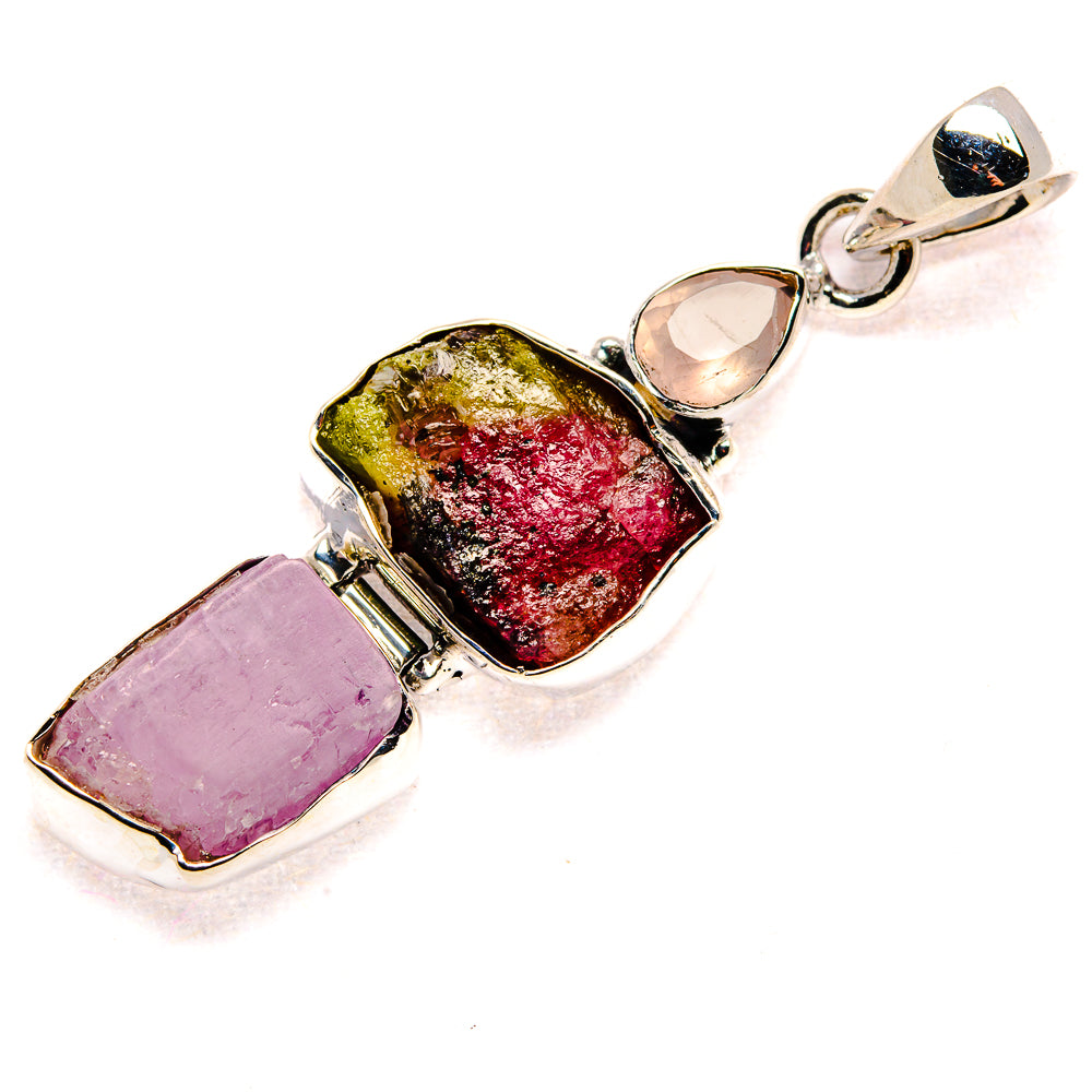 Kunzite Pendants handcrafted by Anasilvercos - PD36123 - Photo 2